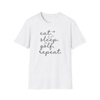 Eat Sleep Golf Repeat T-shirt