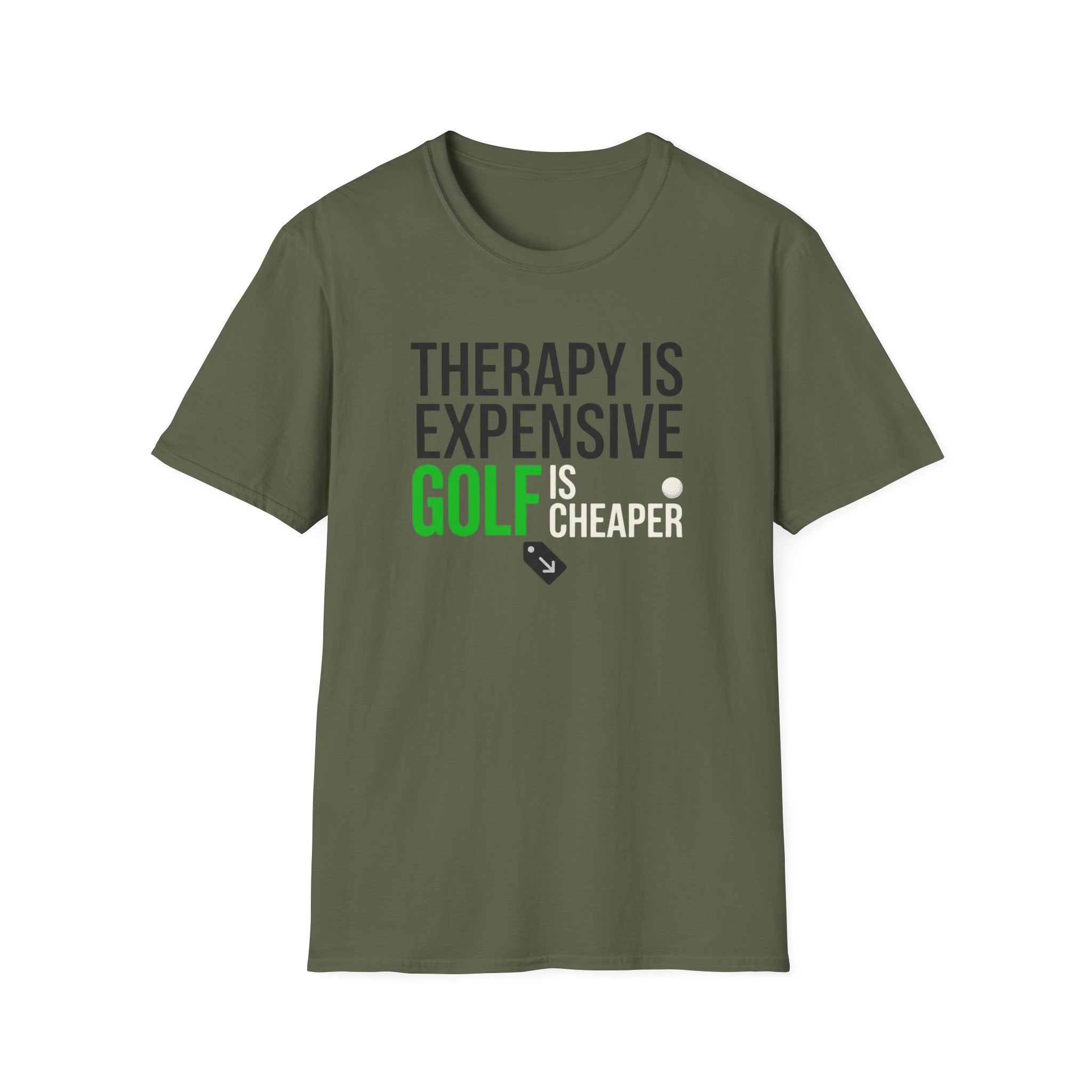 Therapy is Expensive Golf Is Cheaper T-shirt