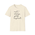 Eat Sleep Golf Repeat T-shirt