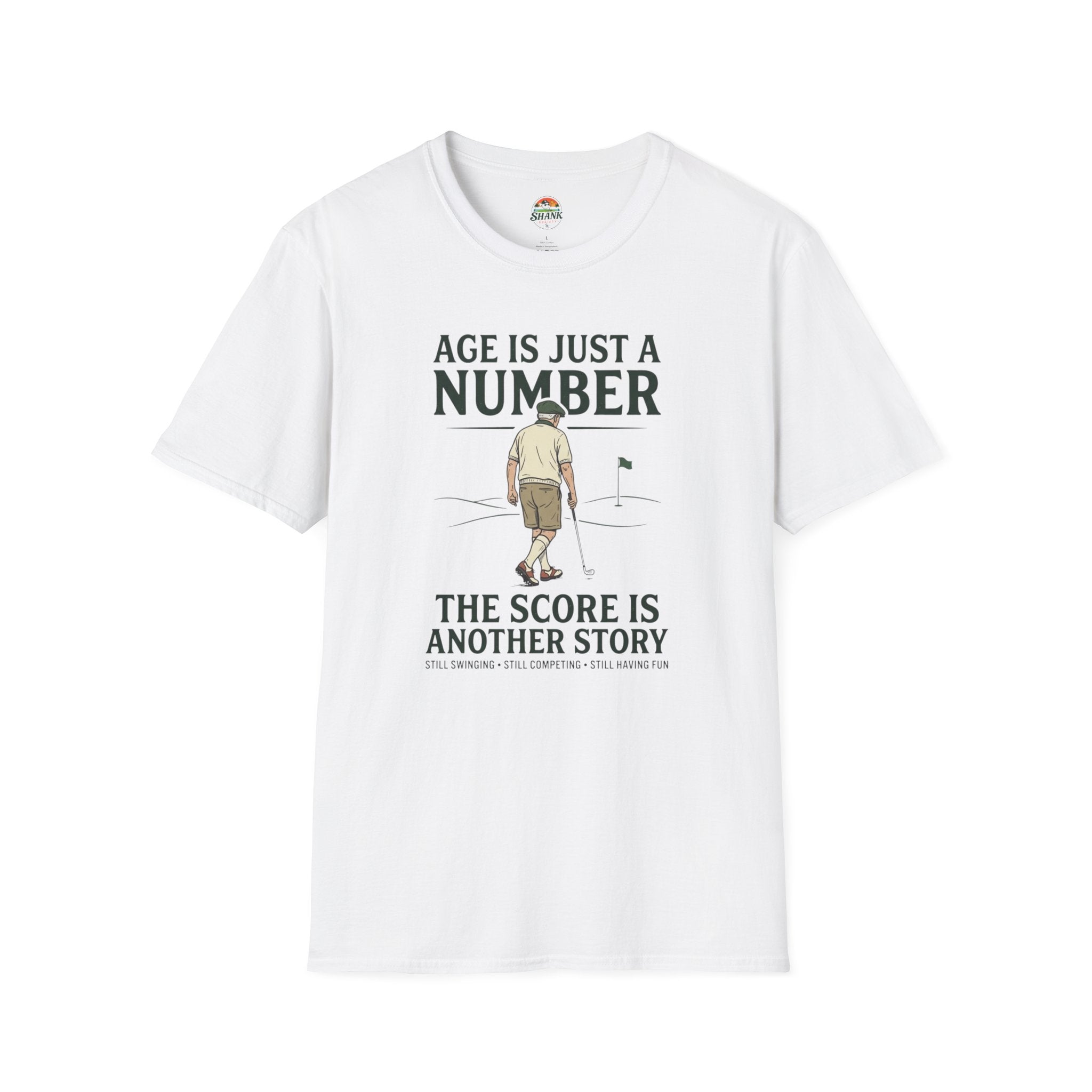 Age Is Just a Number Golf T-Shirt