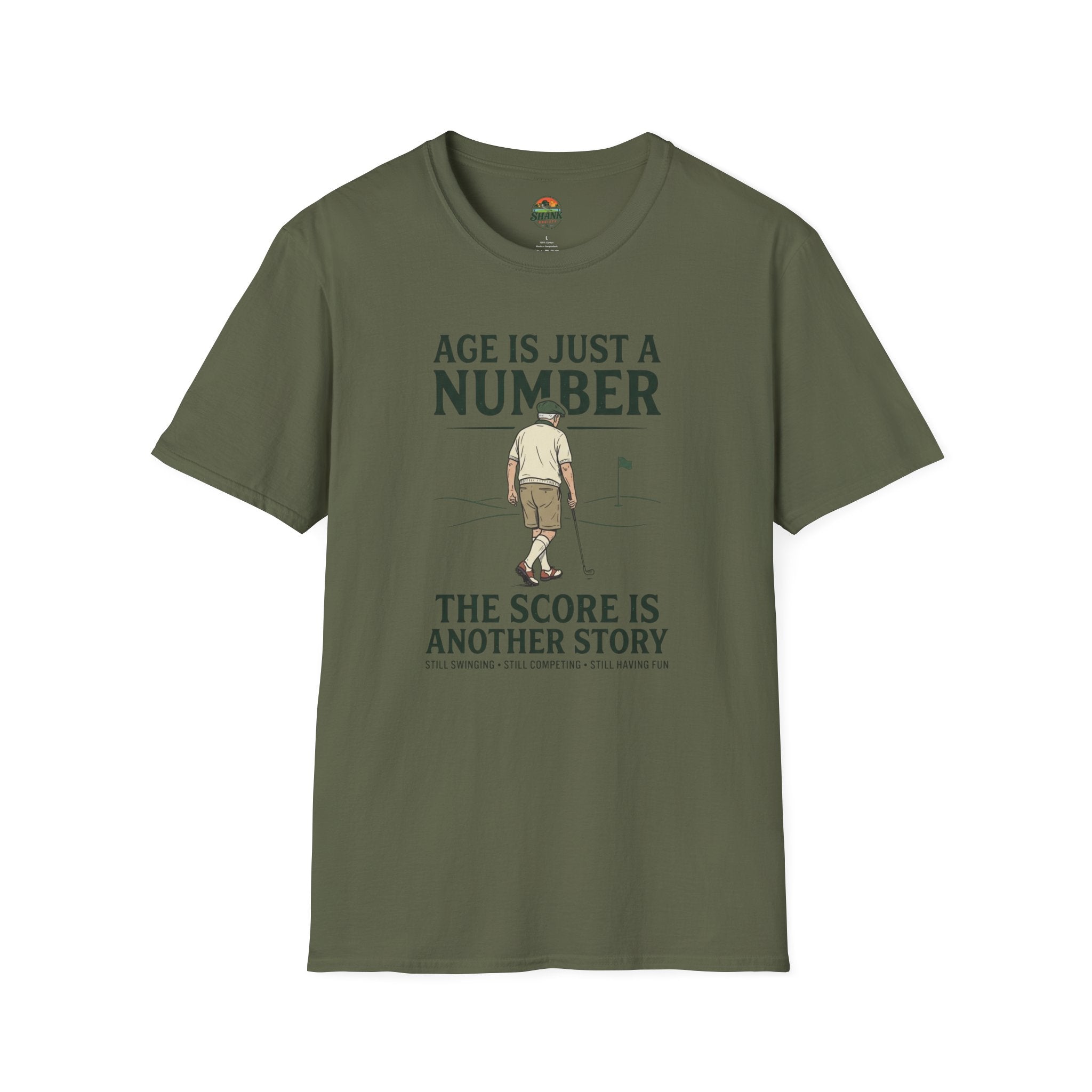 Age Is Just a Number Golf T-Shirt