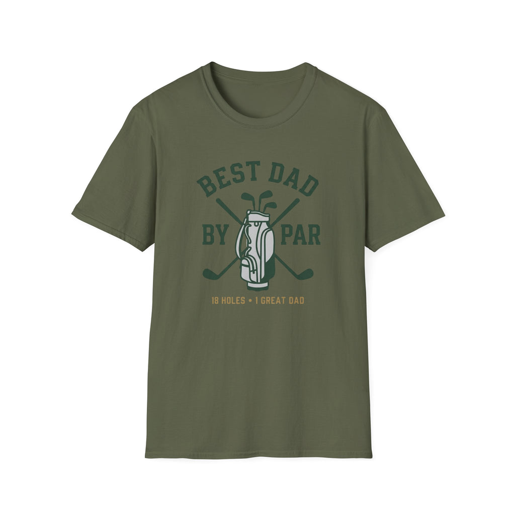 Best Dad By Par Golf T-Shirt