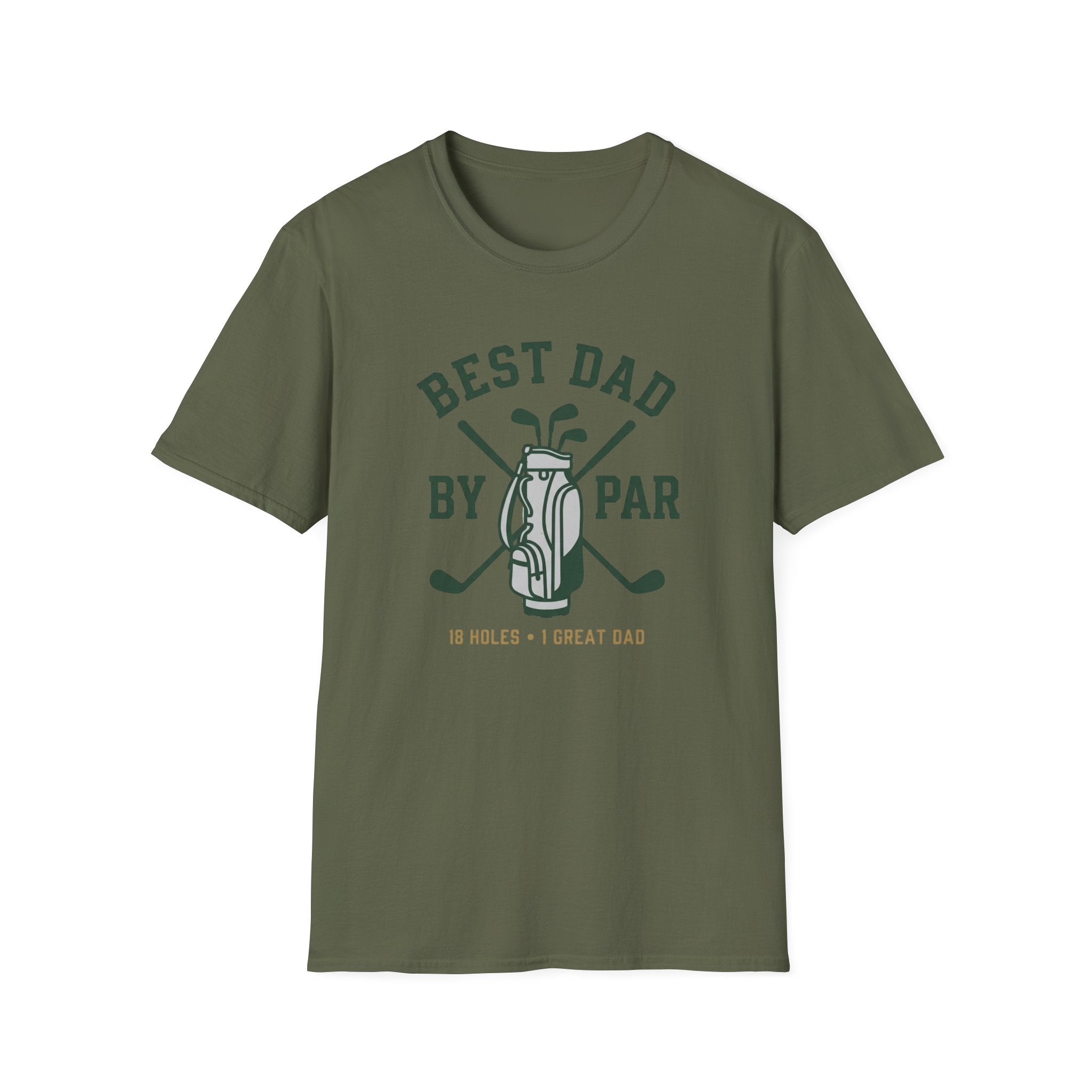 Best Dad By Par Golf T-Shirt