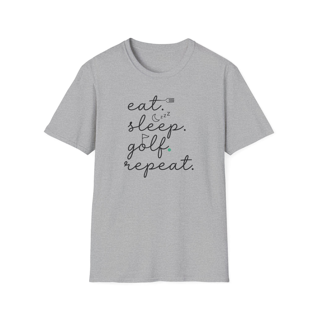 Eat Sleep Golf Repeat T-shirt