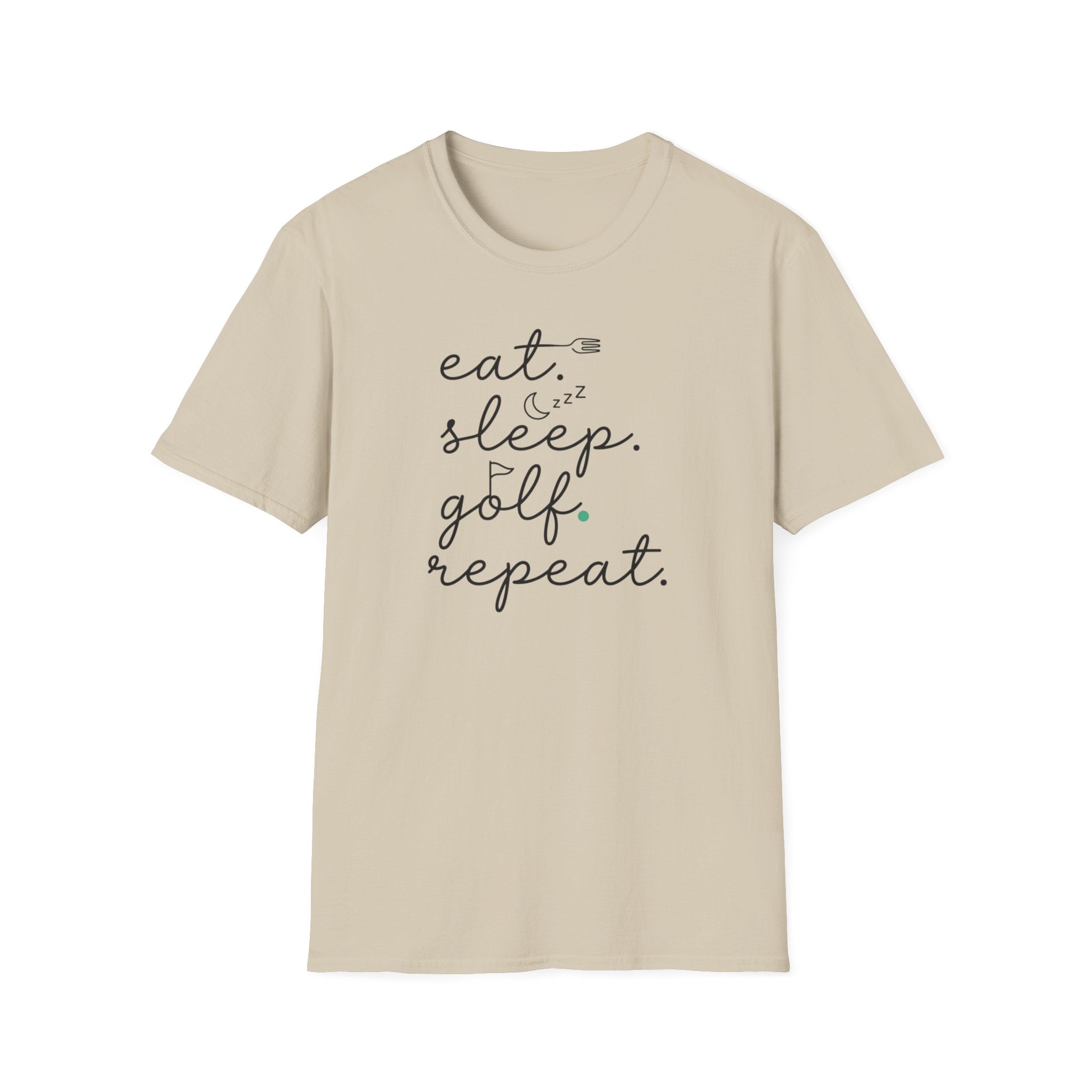 Eat Sleep Golf Repeat T-shirt