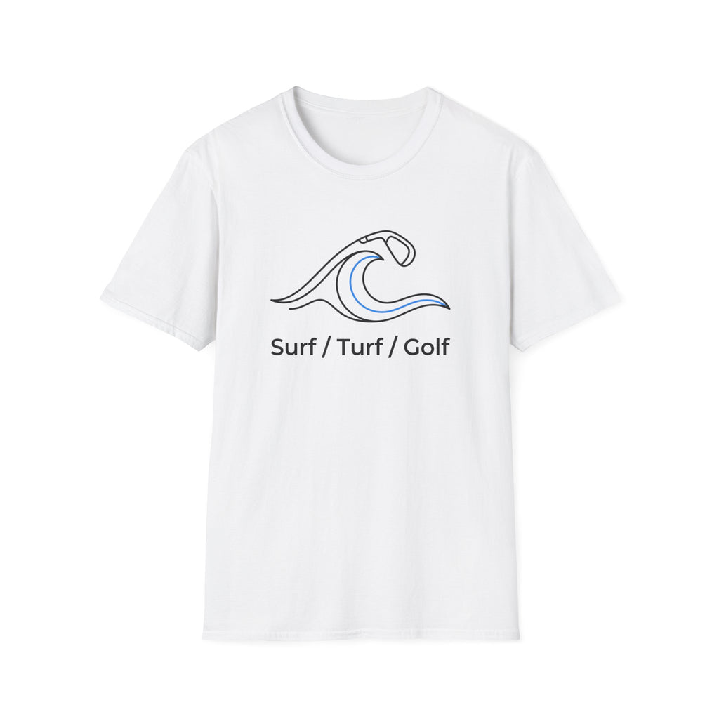 Surf Turf Golf T-shirt