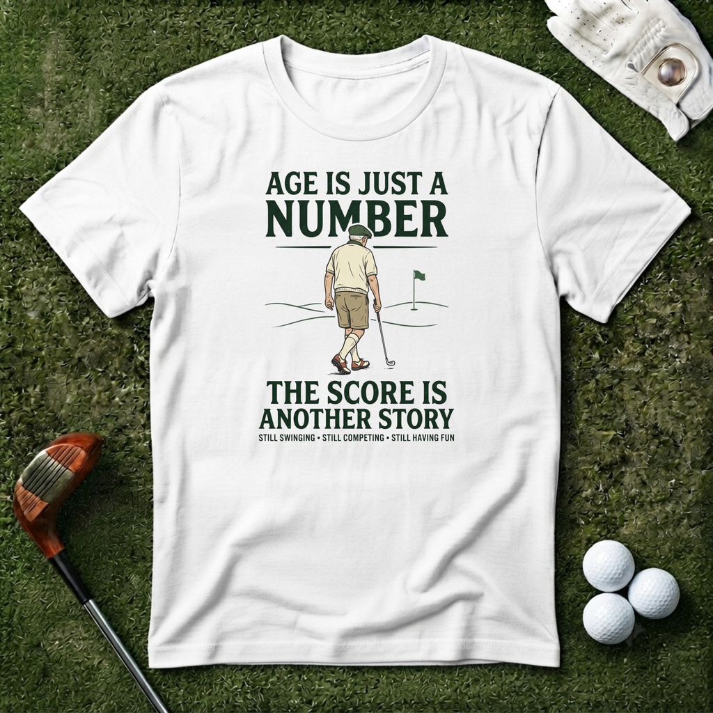 Age Is Just a Number Golf T-Shirt