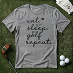 Eat Sleep Golf Repeat T-shirt