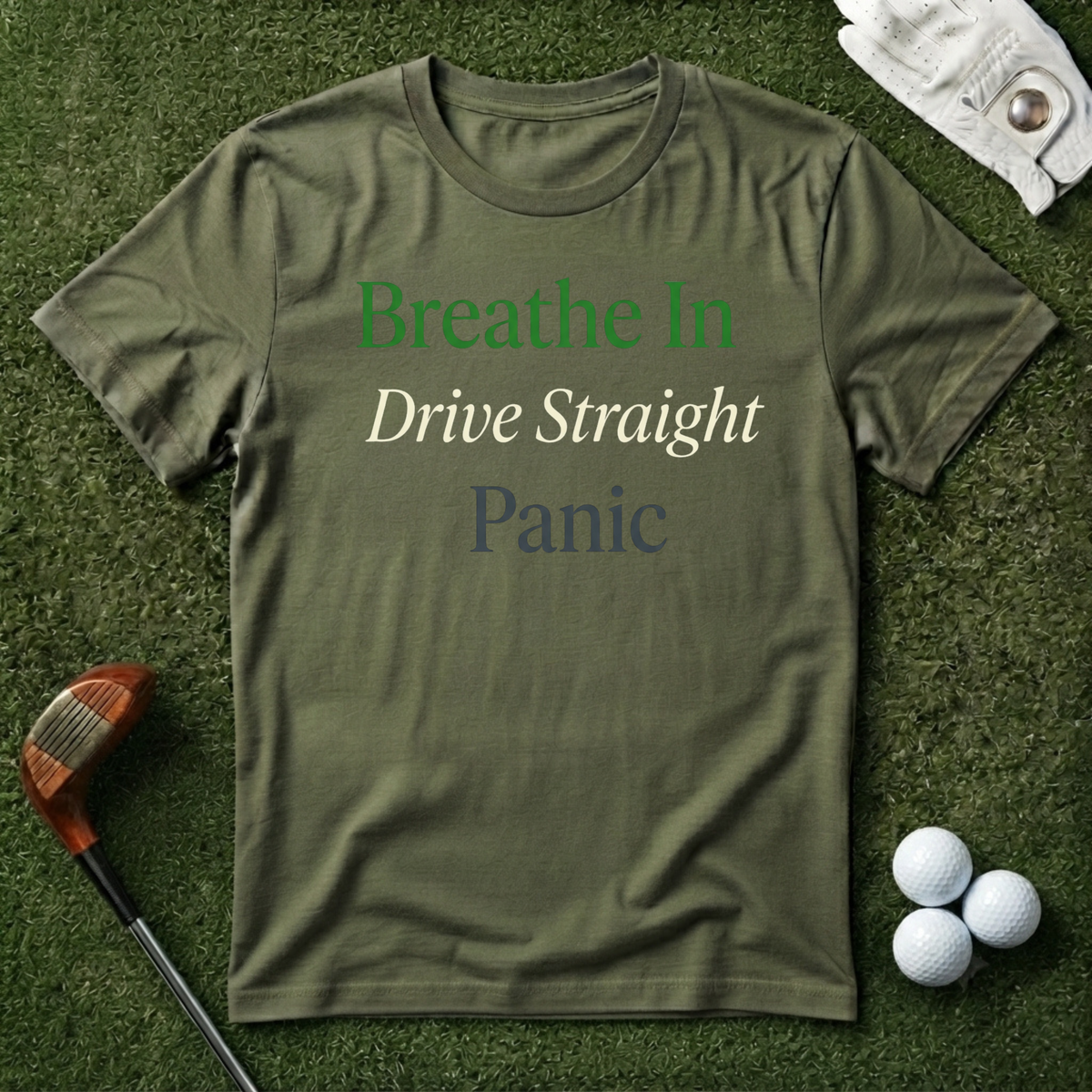 Breathe In Drive Straight T-shirt