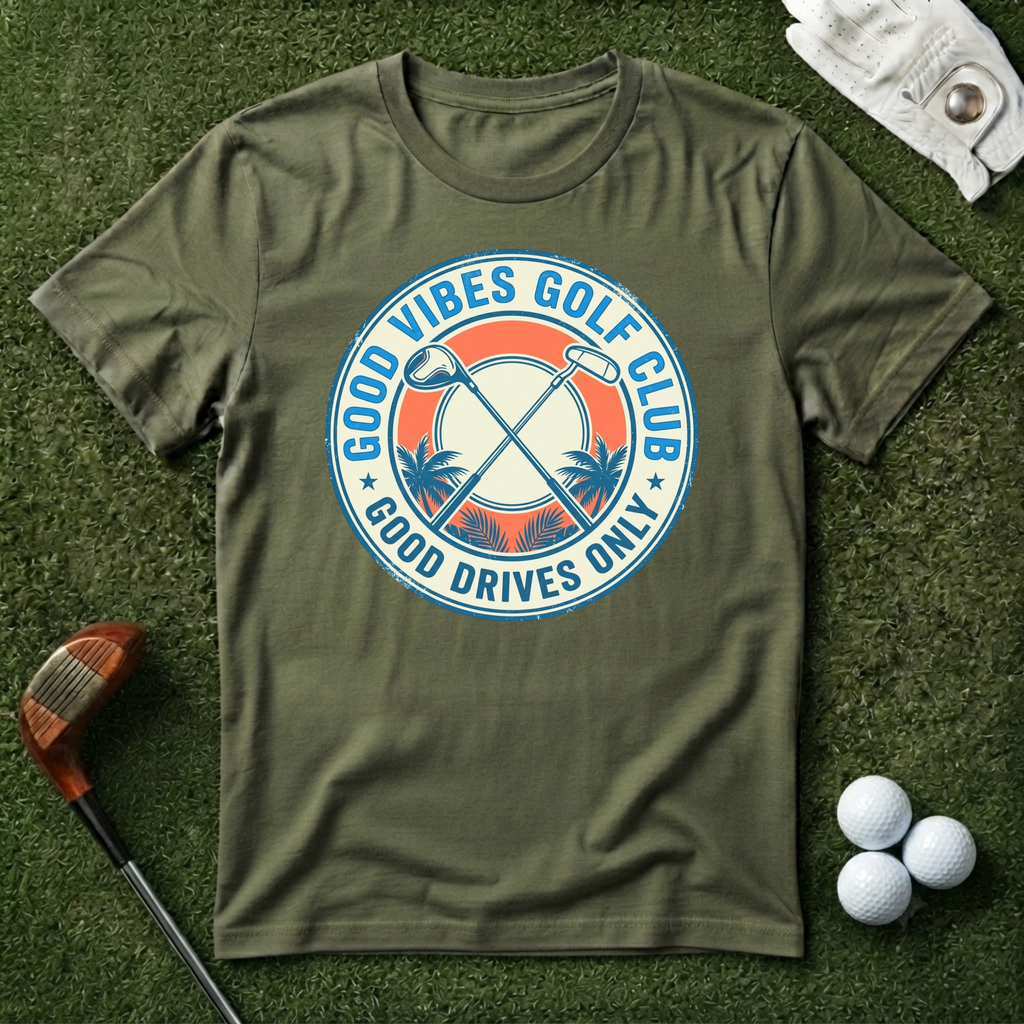 Good Vibes Golf Club T-shirt