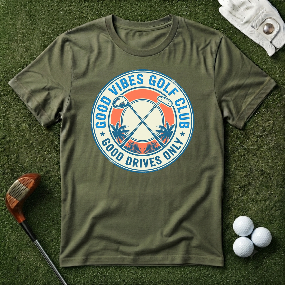 Good Vibes Golf Club T-shirt