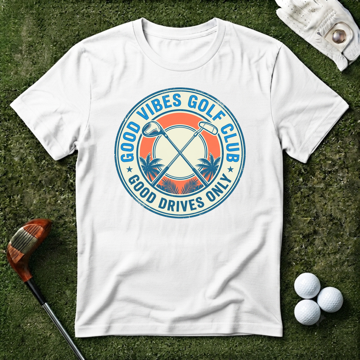 Good Vibes Golf Club T-shirt