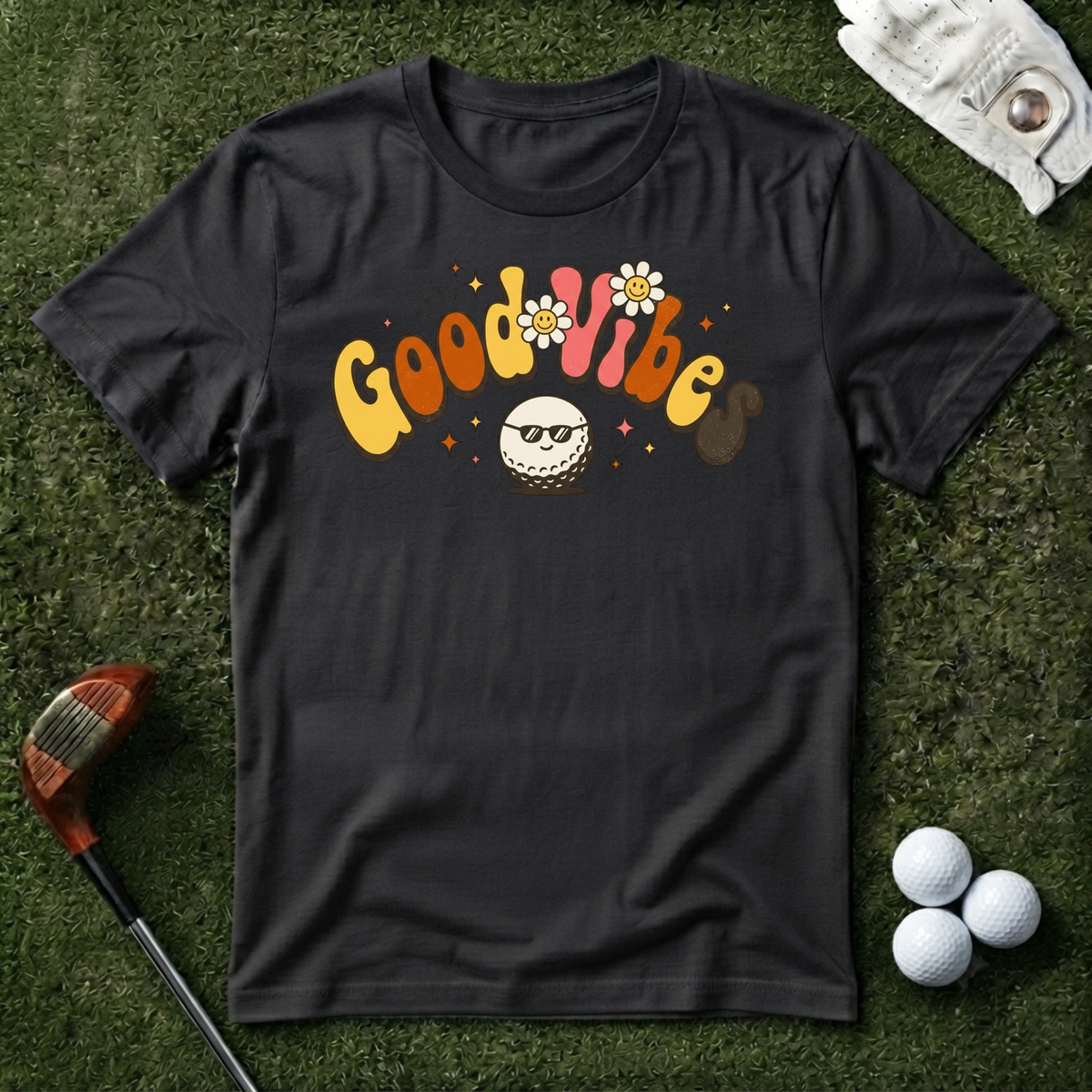 Flower Good Vibes T-Shirt