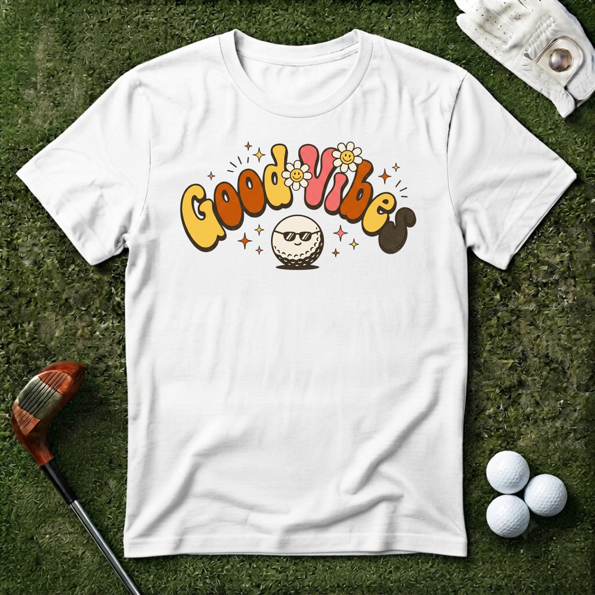 Flower Good Vibes T-Shirt