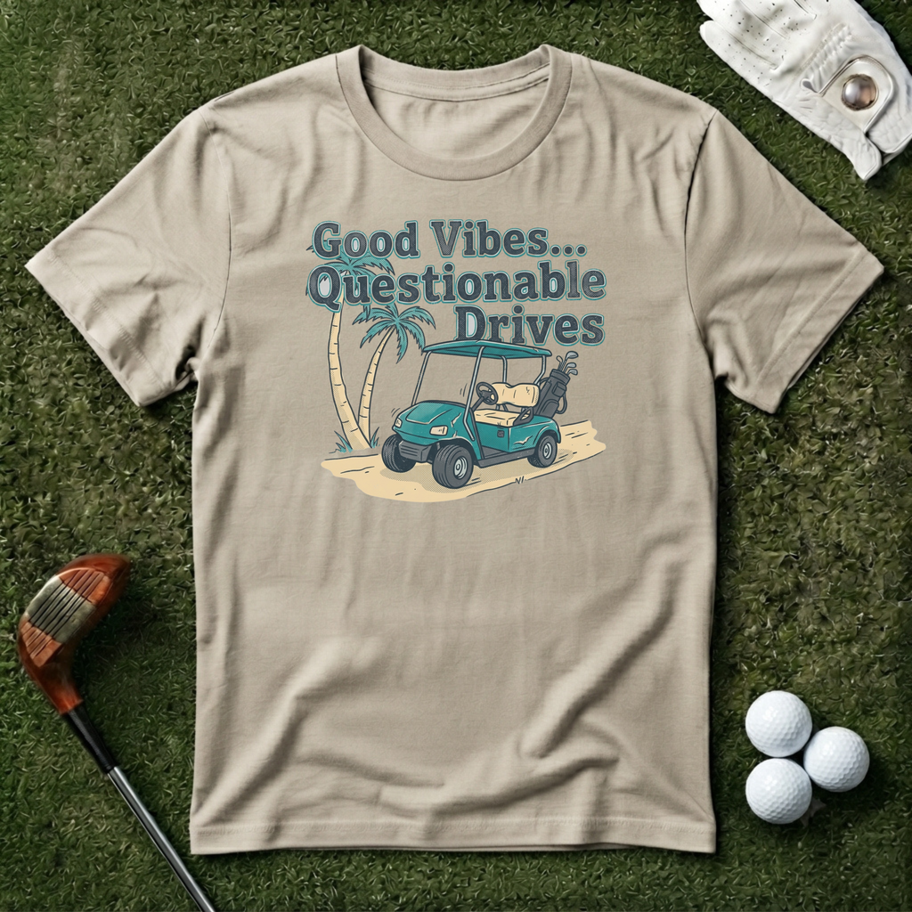 Good Vibes Questionable Drives T-shirt