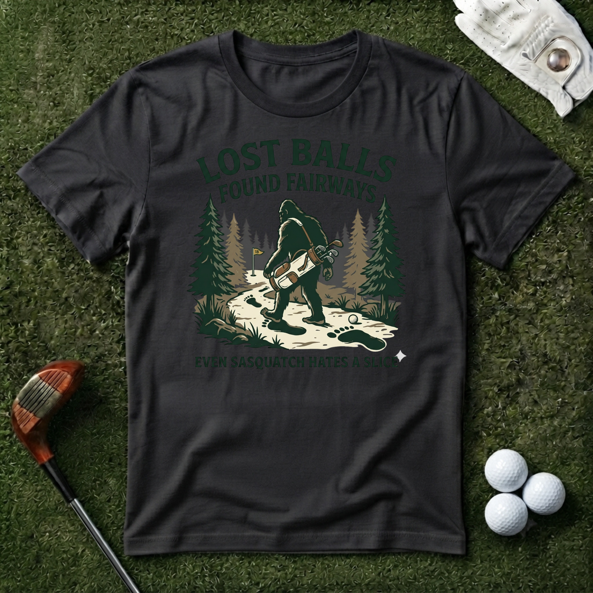 Lost balls Found Fairways T-shirt