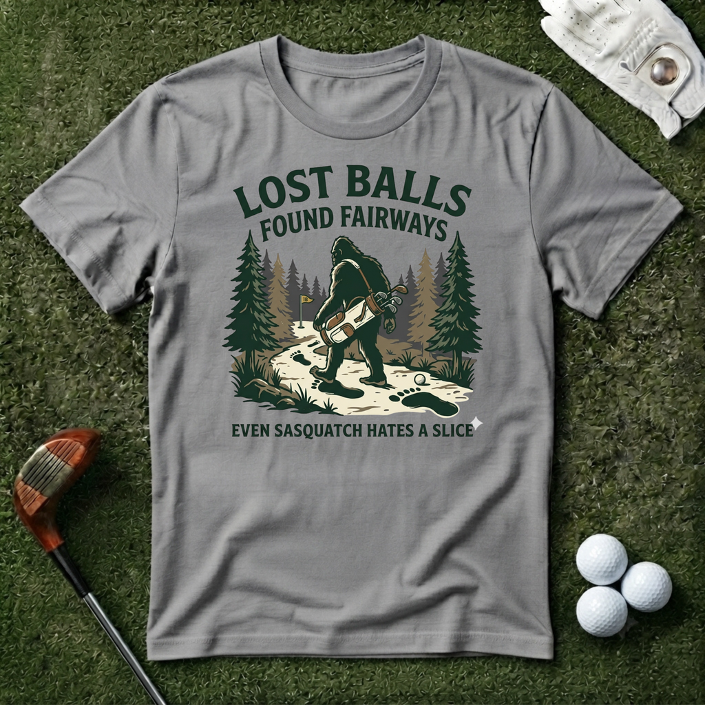 Lost balls Found Fairways T-shirt