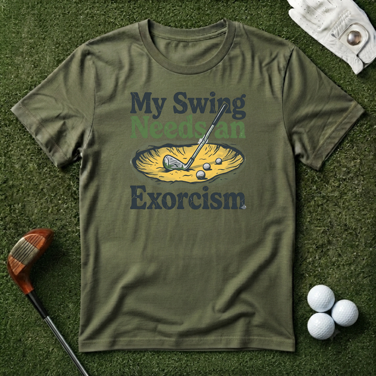 Copy of My Swing Needs an Exorcism T-shirt