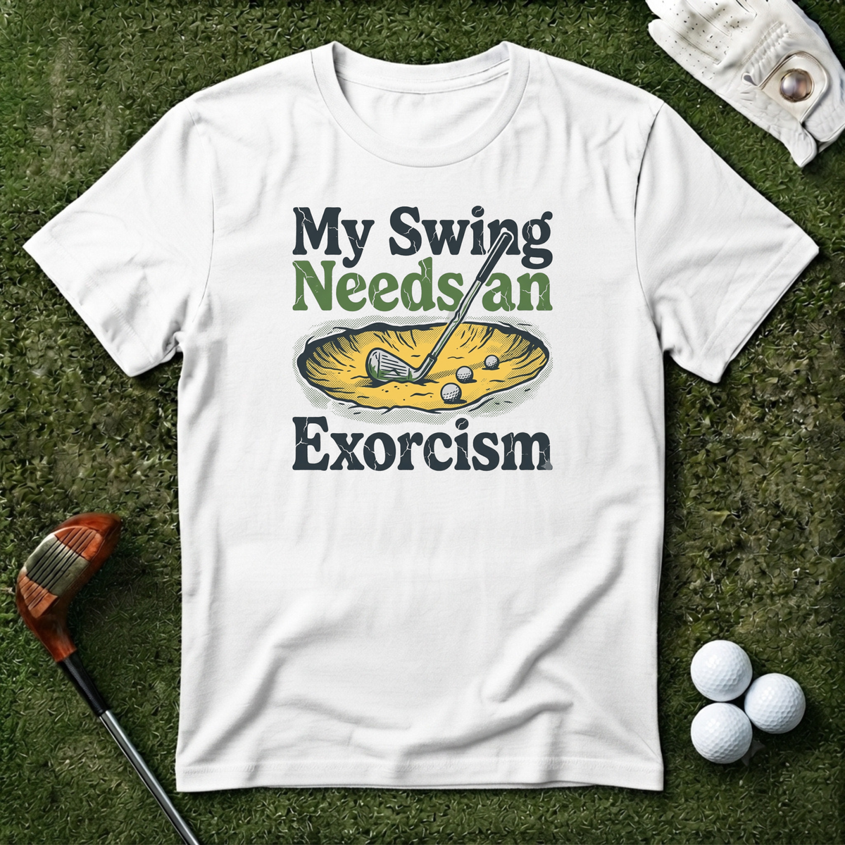 Copy of My Swing Needs an Exorcism T-shirt