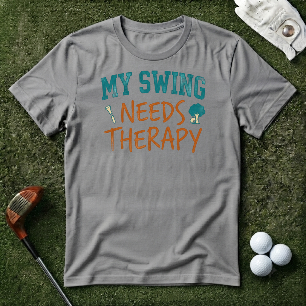 Swing Needs Therapy Lettering T-shirt