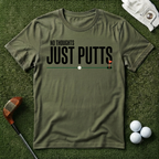 No Thoughts Just Putts T-shirt