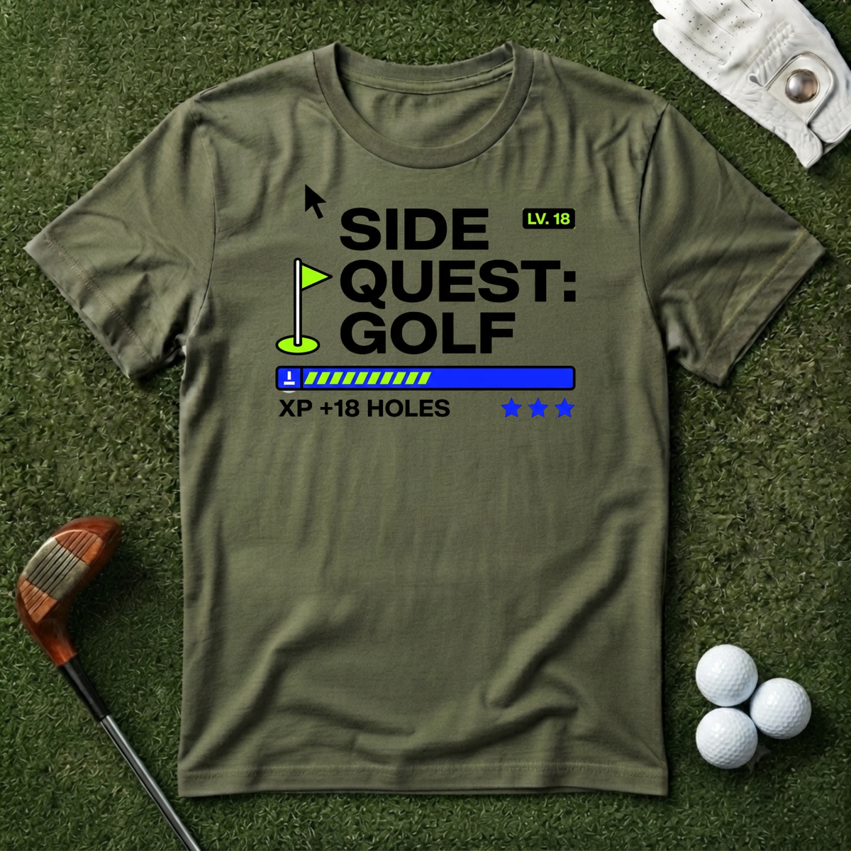 Side Quest Golf T-shirt