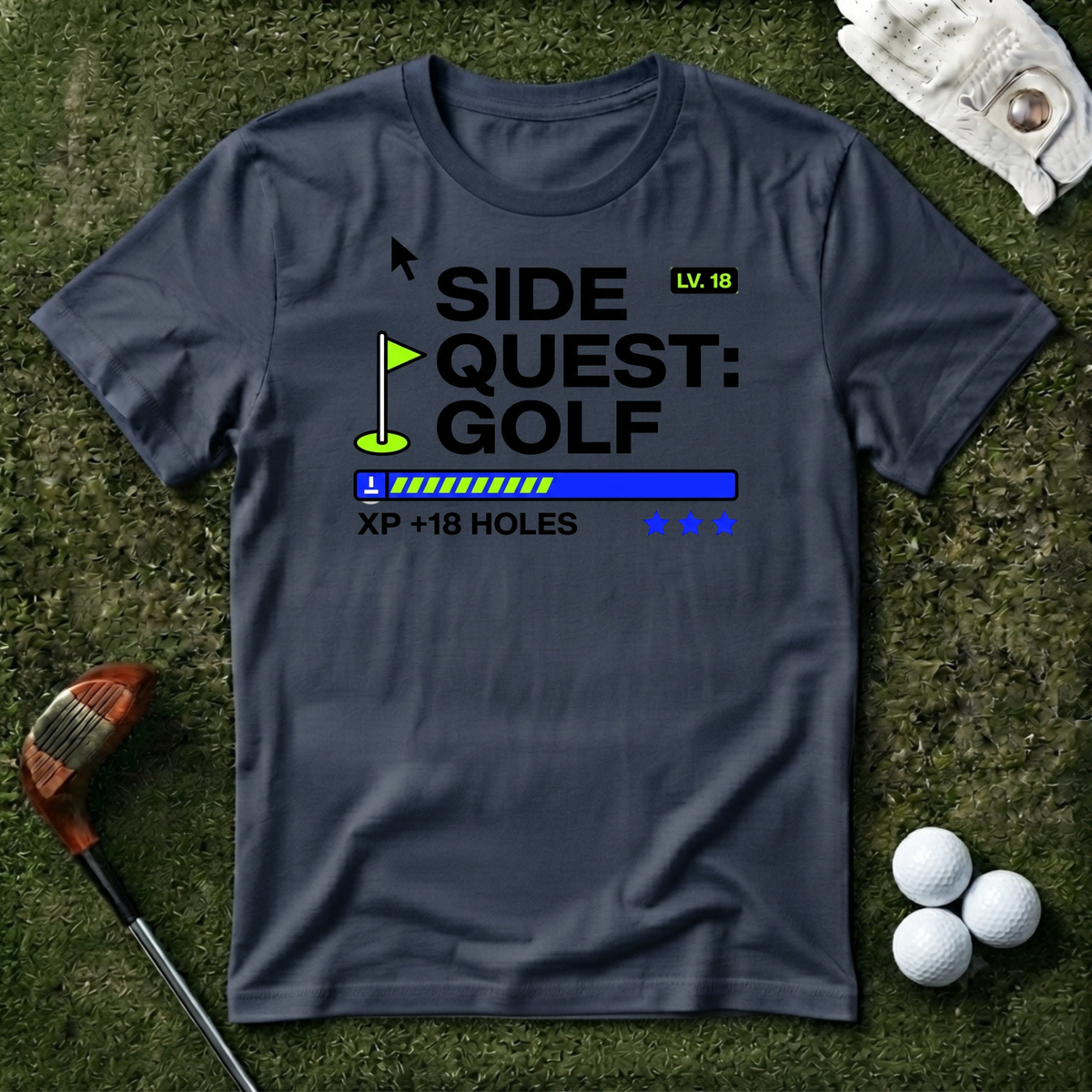Side Quest Golf T-shirt