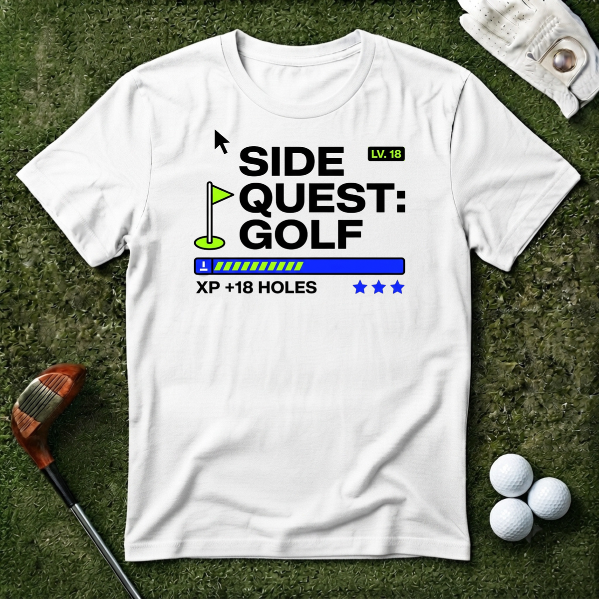 Side Quest Golf T-shirt