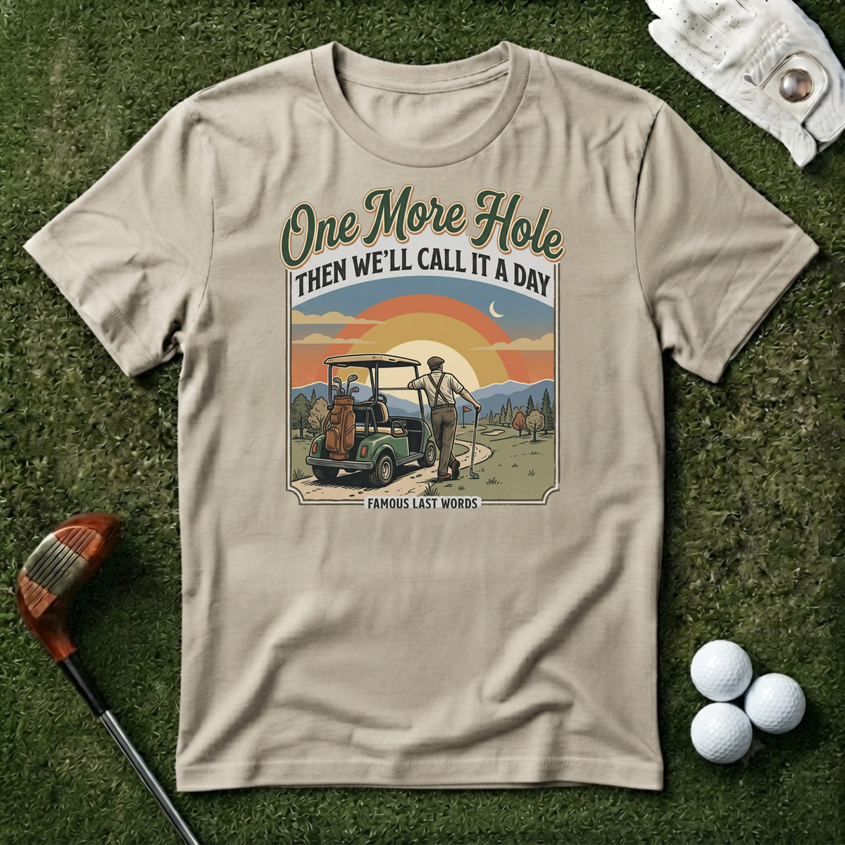 One More Hole T-shirt