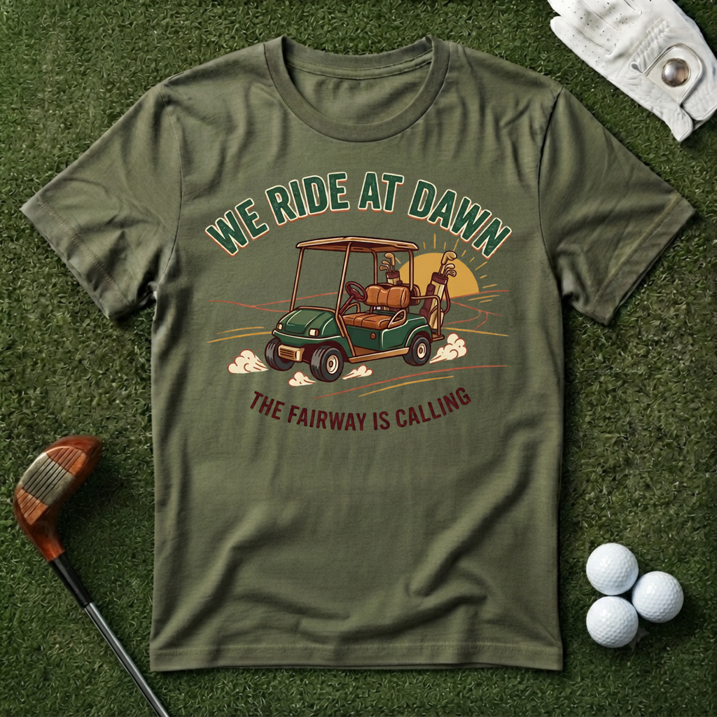We Ride At Dawn T-shirt