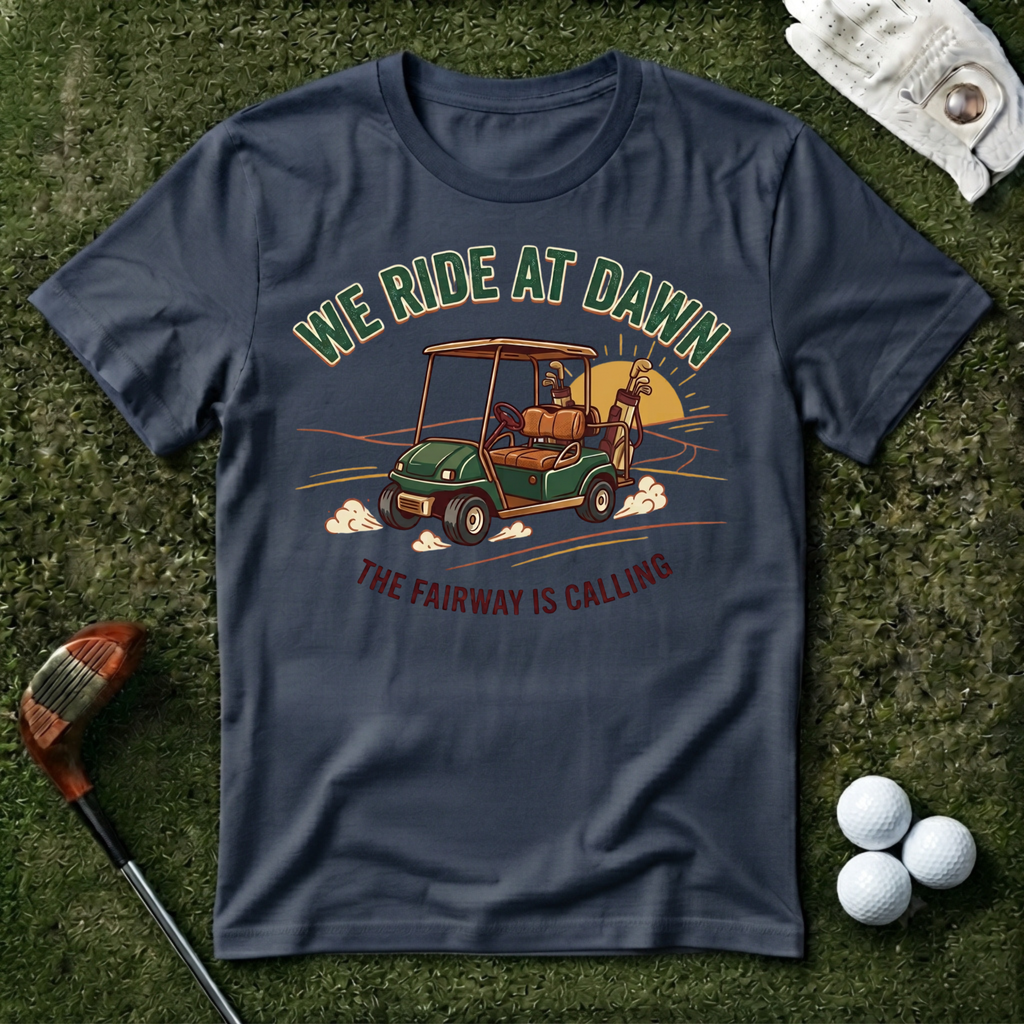 We Ride At Dawn T-shirt