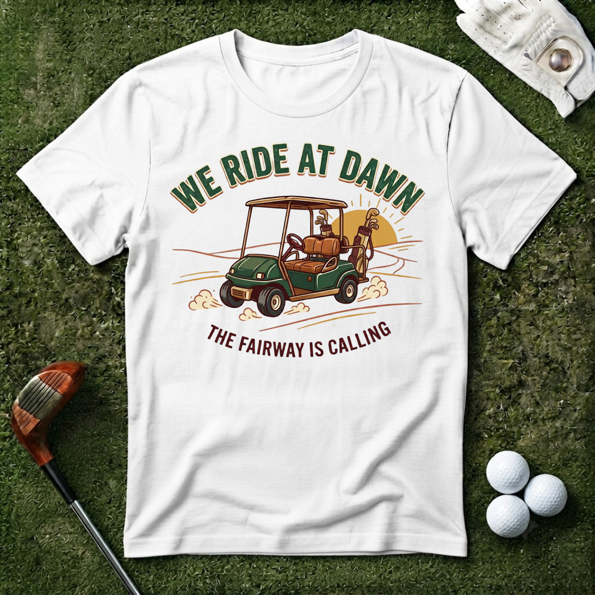 We Ride At Dawn T-shirt