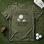 Golf Game is Like Fine Wine T-shirt