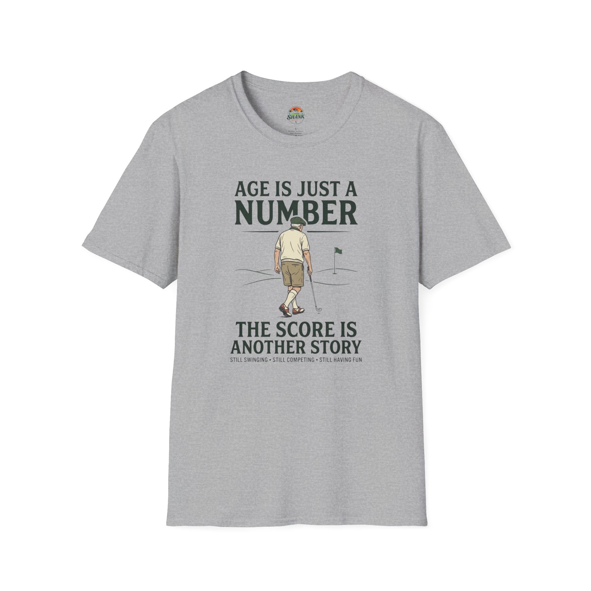 Age Is Just a Number Golf T-Shirt