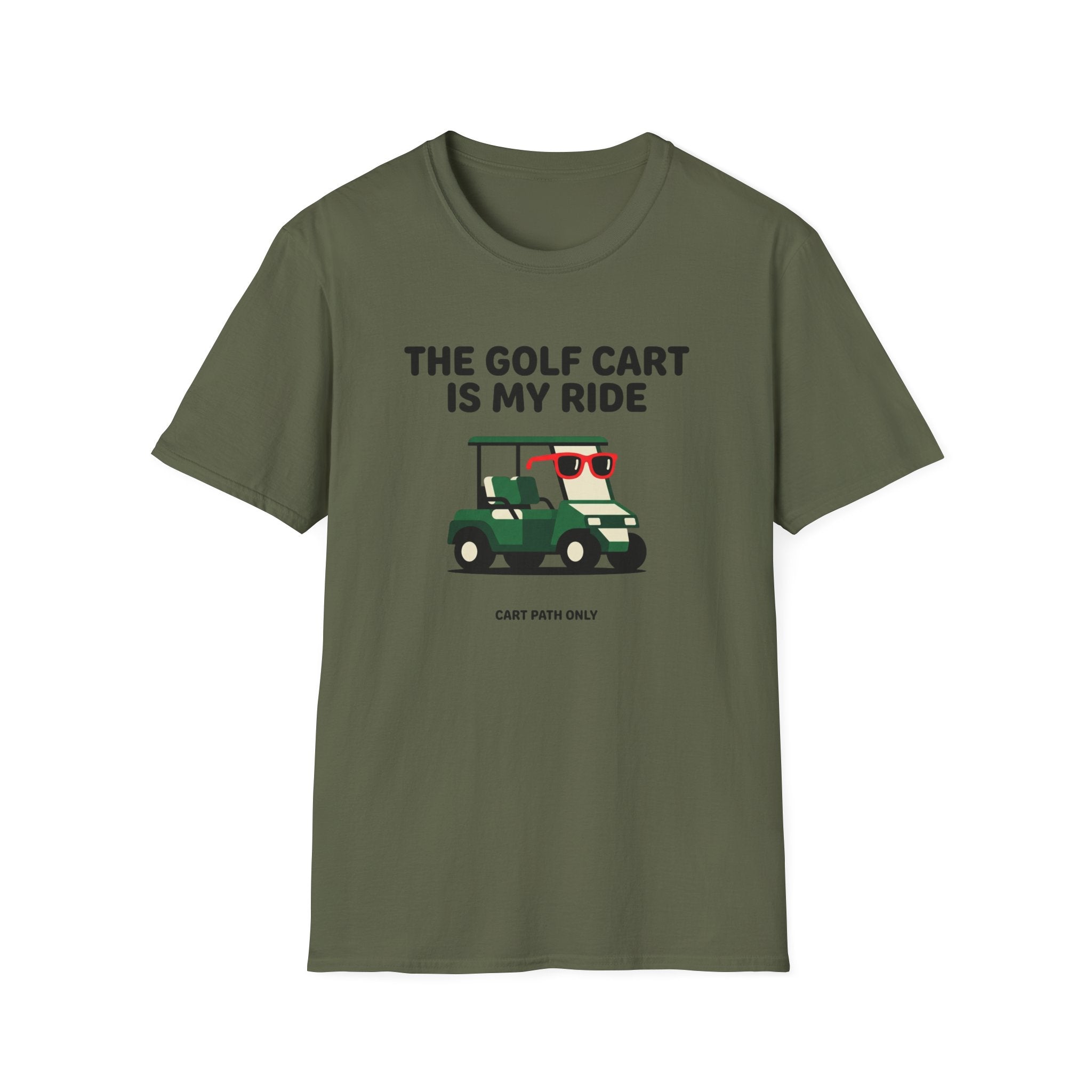 The Golf Cart Is My Ride T-shirt
