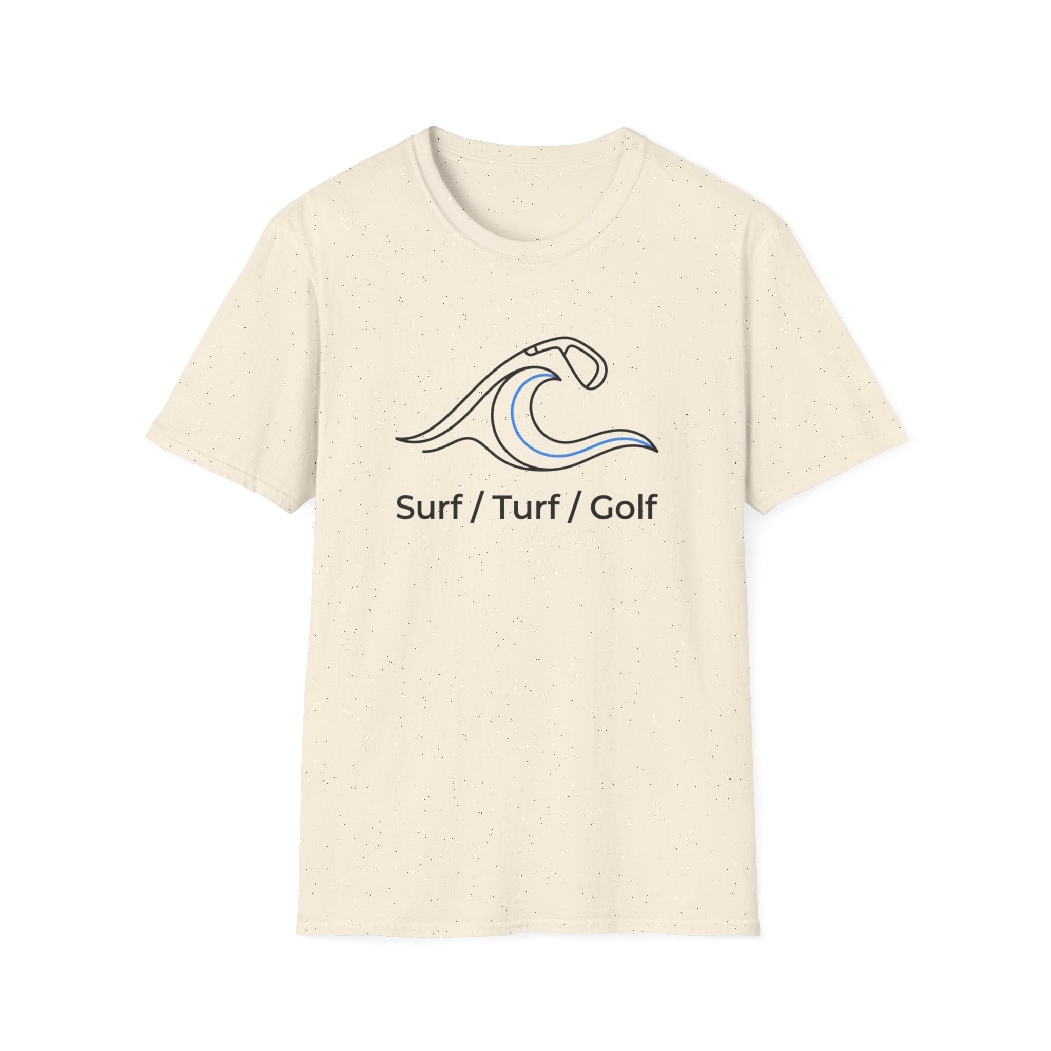 Surf Turf Golf T-shirt