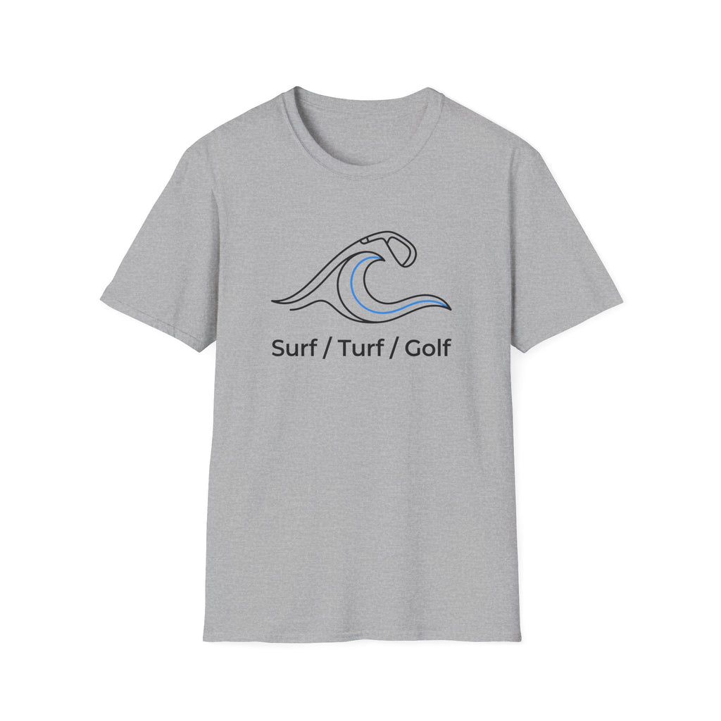 Surf Turf Golf T-shirt