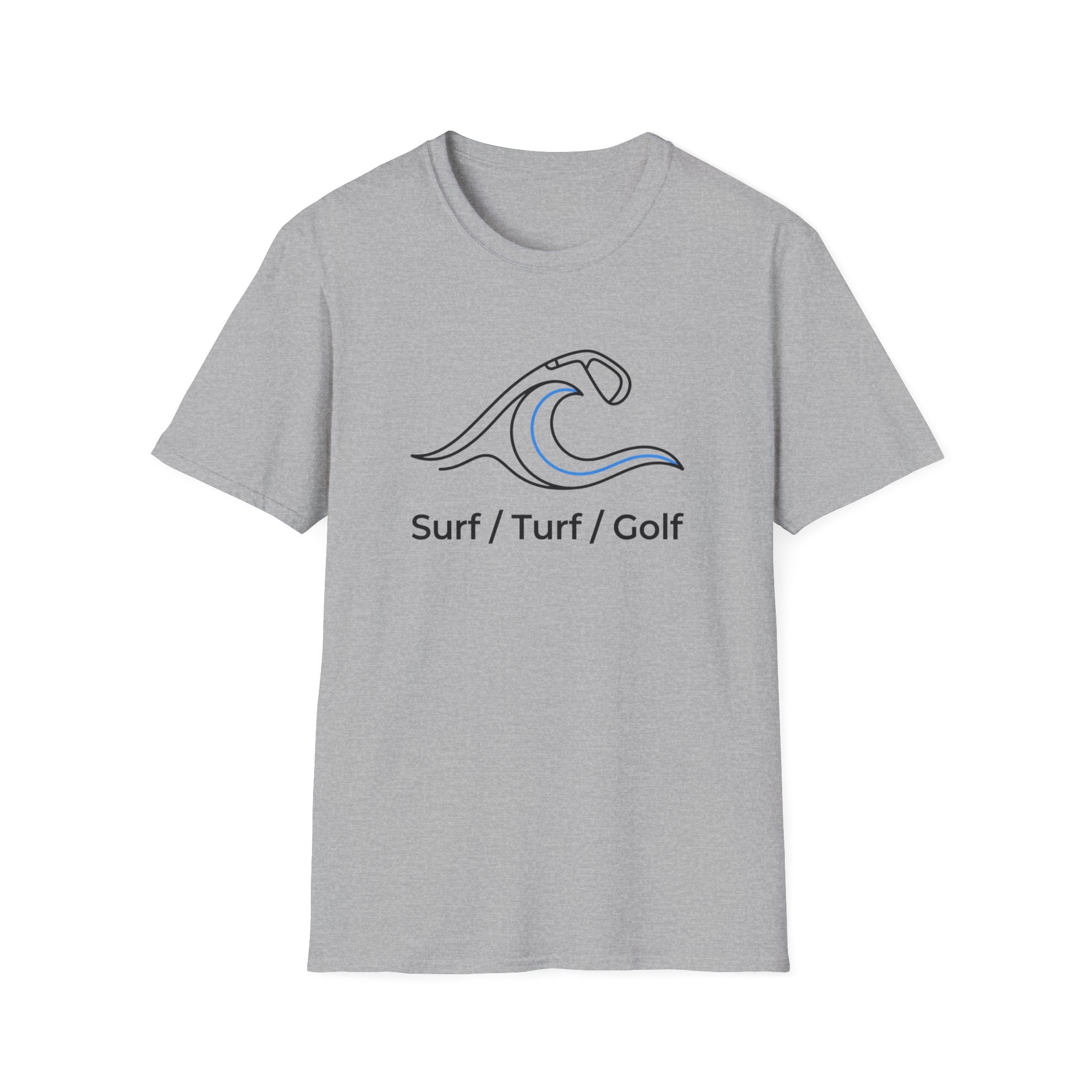 Surf Turf Golf T-shirt